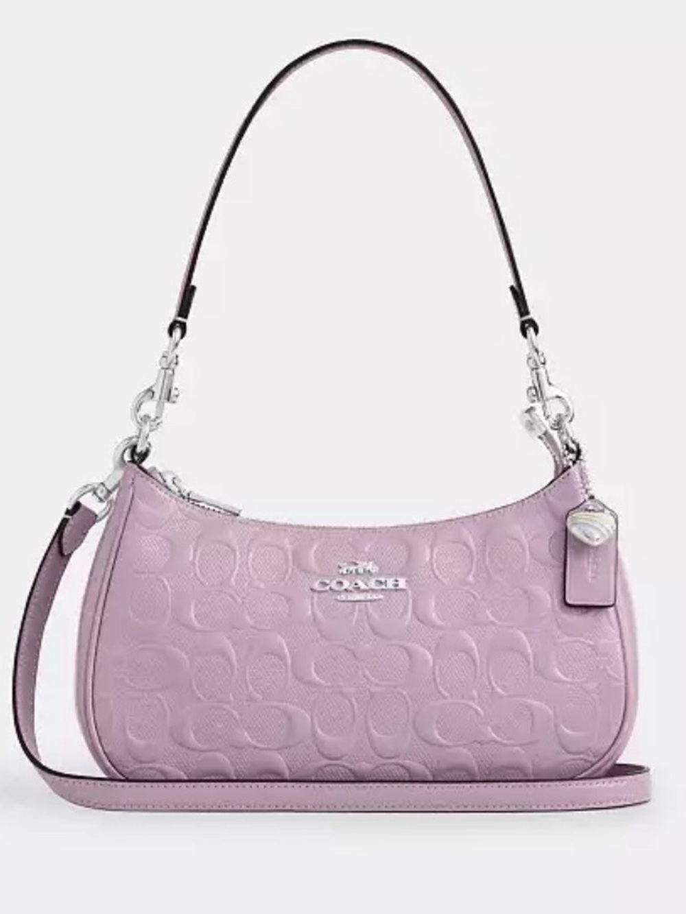 Coach Teri Shoulder Bag
In Signature Leather With Heart Charm
